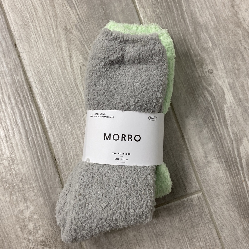 Morro for Athleta tall cozy socks NWT